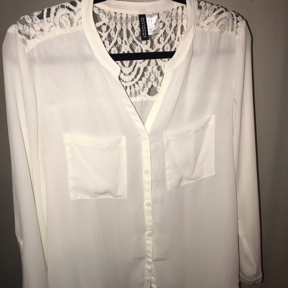 Sheer blouse